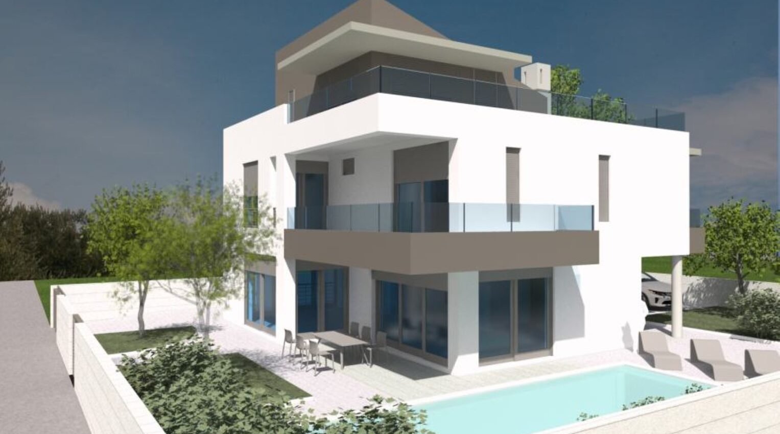 Haus H744 – Nin, Zaton