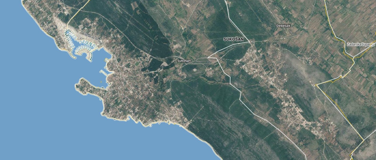 Grundstück L556 – Sukošan, Debeljak